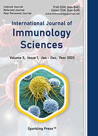 International Journal of Immunology Sciences Cover Page